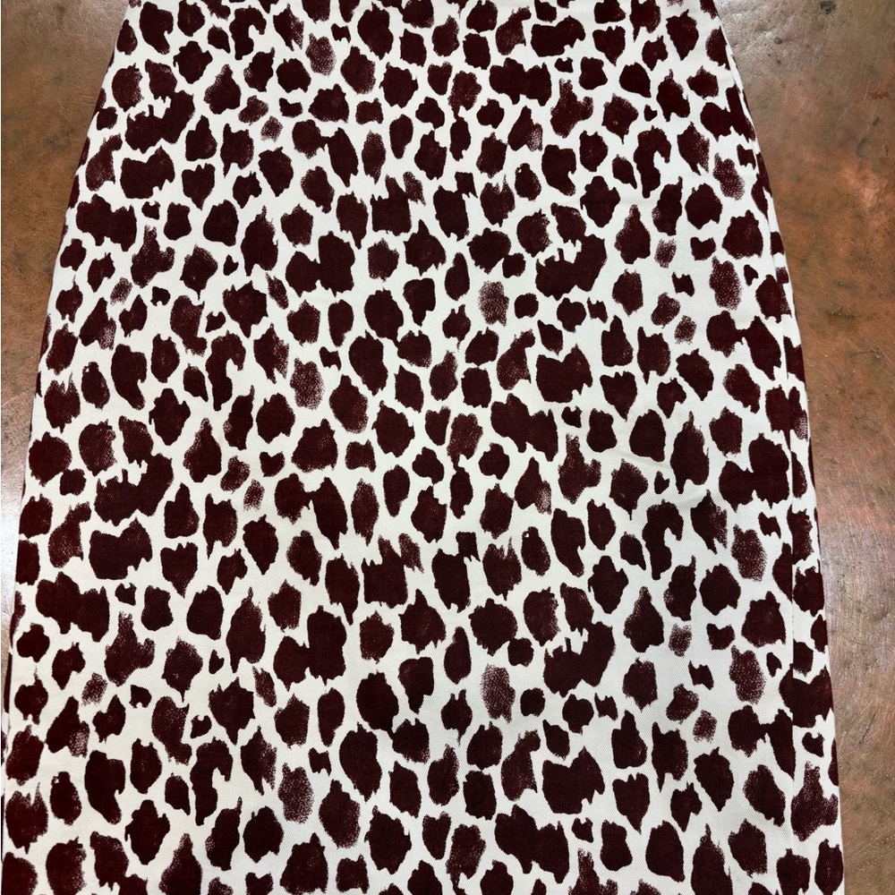 SOLD JCrew Animal Print No. 2 Pencil Skirt